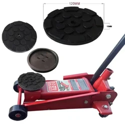 1Pc Zwart Rubber Jacking Pad voor Autolift Antislip Oppervlak Tool Rail Protector Heavy Duty voor Autolift