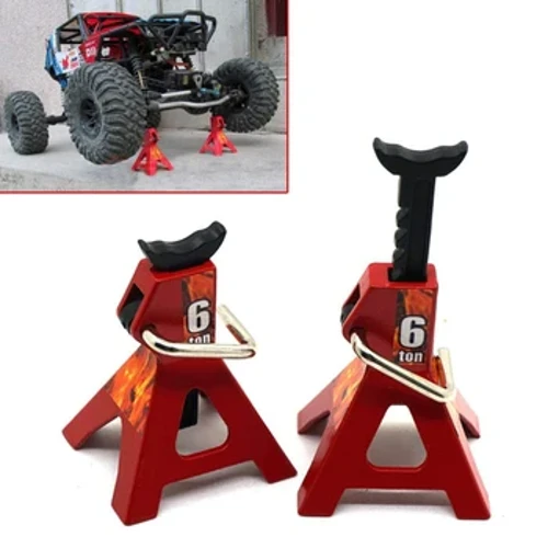 Simulacija Car Scale Jack Stalci 6 tona Dizalica Stalak Daljinski Auto Toy Auto Kamion Gusjenice Za promjenu guma Stalak za podizanje Igračke Scene Dodaci