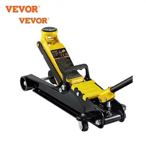 VEVOR 2.5T gulv hydraulisk jekk pneumatisk lavprofil gulv jekk Heavy-Duty Steel Racing gulv jekk med enkelt stempel løftepumpe