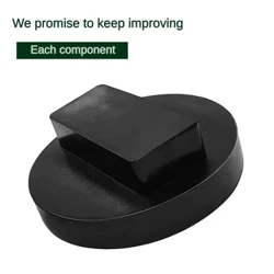 1Pc Universal 4 Ton Car Lift Jack Stand Rubber Pads Block Enhanced Type Car Repair Tools para sa BMW Audi Benz VW Skoda Ford Toyota