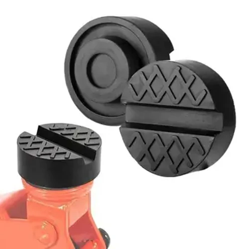 ʻO ka papahele kaʻa Jack Rubber Pad Frame Protector Adapter Jacking Tool Pinch Weld Side Lifting Disk No Lexus Subaru Fiat Volvo