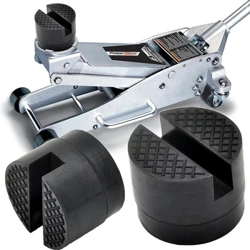 ชั้น Slotted รถแจ็คยาง Pad Protector อะแดปเตอร์ Jacking เครื่องมือ Pinch Weld ด้านข้างยกดิสก์สำหรับ Audi Mercedes Ford lada