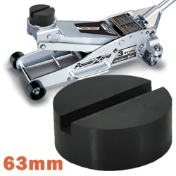 Adattatore per dischi con intaglio per auto Jack da pavimento Cuscinetti in gomma Sollevamento per sollevamento Supporto per pizzico Protezione per guida del telaio Puck universale per VW Audi Toyota