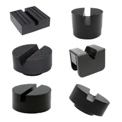 Universal Car Lift Jack Stand Rubber Pads Floor Slotted Car Jack Rubber Pad Frame Protector Adapter Jacking Tool