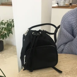 Small Handage Kvinder Lærred Skuldertasker Kvast Bucket Tasker Til Piger Crossbody Tasker Dame Tote Telefon Pouch Sac a Main Femme