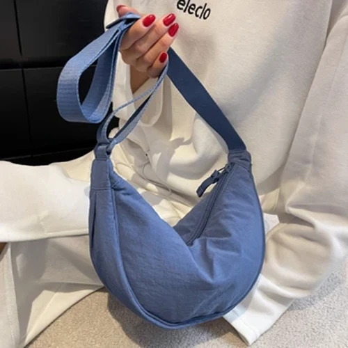Borsa a tracolla Hobos in nylon casual per borse a tracolla firmate da donna Borsa da viaggio Shopper da viaggio Tote di grande capacità Borse femminili 2023