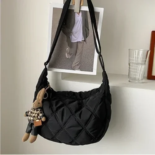 Haftowane torby Crossbody dla kobiet torebki o dużej pojemności torba na ramię kobieta popularna moda torba na zakupy Hobos Sac
