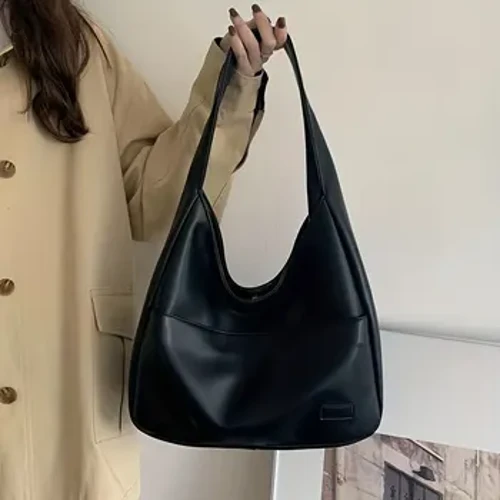 Túi phụ nữ hobo đơn giản túi da rắn vai 2023 Túi xách công suất lớn thời trang cho công việc đi học