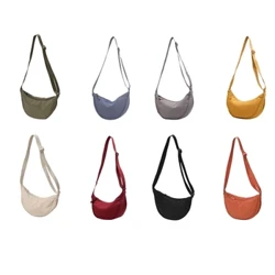 Borsa a tracolla Hobos casual in nylon per donna Borsa a tracolla da uomo Borsa a tracolla da viaggio per donna di grande capacità