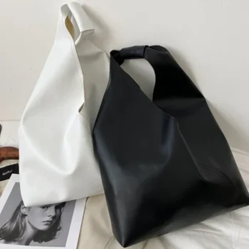 2024 nouveaux sacs fourre-tout en cuir femmes décontracté sauvage dames Hobos sacs à main grande capacité épaule filles Simple femme sac de messager