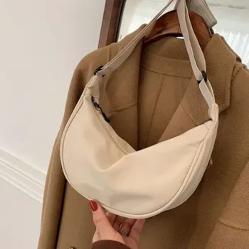Cam Túi Đeo Ngang Nylon Dành Cho Nữ Thời Trang Di Động Thông Thường Hobos Túi Đeo Trước Ngực Túi Đeo Sát Nách Học Sinh Đeo Vai Túi Đeo Chéo