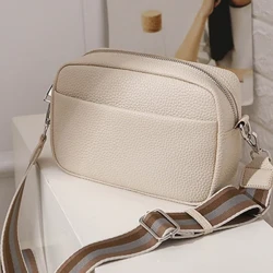 Mode Dame Taske 2024 New Trend Solid Pu Messenger Tasker Dame Small Bag Dame Single Shoulder Bag Small Simple Square Bag