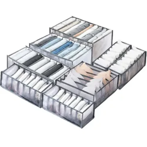 Quần Gấp Gọn Người Tổ Chức Ngăn Kéo Áo Lót Tất Quần Lót Người Tổ Chức Tủ Quần Áo Hộp Bảo Quản Quần Áo Áo Thun Quần Jean Sắp Xếp Lưu Trữ