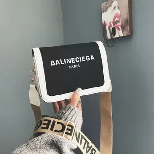 Borsa a tracolla larga moda donna Borsa a tracolla Borsa femminile Borsa piccola quadrata portatile in tela casual Borsa a tracolla versatile