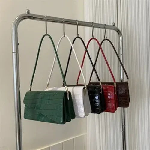 Stylesch Candy-faarweg Steenmuster Kleng Quadrat Handtasche Modesch eenzeg Schëllerbeutel Ënneraarmbeutel Fir Summer 2023
