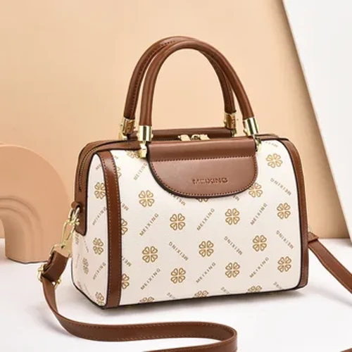 Sac à bandoulière grande capacité pour femmes, sacs à bandoulière à fermeture éclair, sac à main en cuir de qualité de qualité, sacs d'oreiller Boston