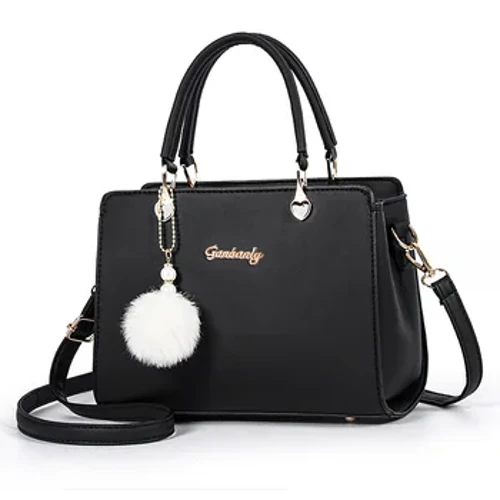 Da PU Túi Xách Nữ Nữ Vintage Ví Sang Trọng Tua Rua Túi Messenger Tote Boston Đeo Vai Túi Đeo Ngang Sắc Một Chính Femme