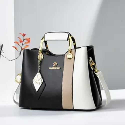 Højkvalitets Læder Dame Crossbody Tasker Stor Kapacitet Kvinde Skulder Håndtaske Boston Dame Taske Luksus Designer Håndtaske