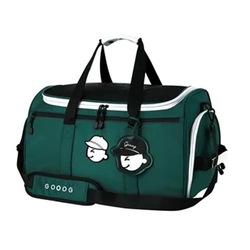 GOOOG Brand Boston Bag Esgidiau Dillad Gwyrdd