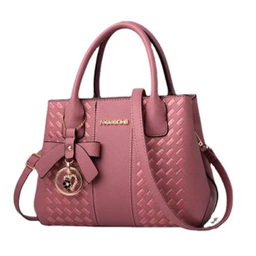 2024 Bag Merched Boston Newydd Arddull Ewropeaidd ac America Pendant Bag llaw Merched Merched Siopa Bag Croesgorff Ysgwydd Tote