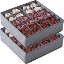 Sous-vêtements soutien-gorge chaussettes boîte de rangement armoire tiroir organisateur chaussettes écharpe sous-vêtements organisateur boîte garde-robe vêtements organisateur de rangement