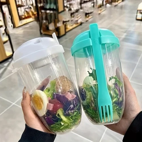 1L kīʻaha salakeke lawe ʻia me nā poʻi ʻaʻai ʻai ʻai ʻaina kakahiaka salad kīʻaha ʻaina awakea pahu Bento pahu meaʻai waihona ipu kīhini.