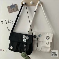 Xierya Borsa a tracolla in tela da donna Borsa a tracolla moda donna per giovani Studente Borsa a tracolla femminile di grande capacità Pacchetto donna