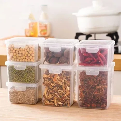 Bosca Stórála Nua Taobh Cuisneoir 3PCS Cuisneoir Bia Spíosraí Bia Coimeádán Eagraí Cistine Boscaí Stórála