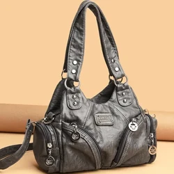 Heta lyxiga handväskor Damväskor Designer Crossbody Axelväska med stor kapacitet Kvinnlig Modemärke Dam Läder Messenger-väskor