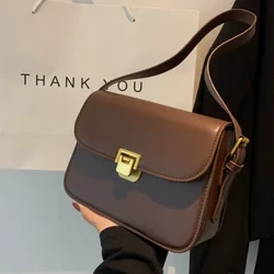 Mới Túi Đeo Vai Nữ Túi Xách Túi Phong Cách Preppy Túi Nữ Vintage Túi Bao Thư Chất Lượng Cao Cặp