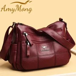 Äkta märkesläder Sac Lyxiga Handväskor Handväskor Damväskor Designer Shoulder Crossbody Messenger Bags Dam 2021 Vattentät väska