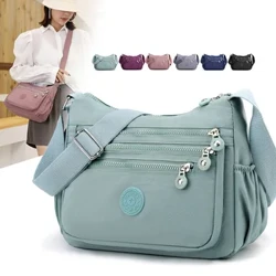 Dames Messenger grote capaciteit schoudertas polyester mode make-up tas eenvoudige en veelzijdige handtas crossbody tas