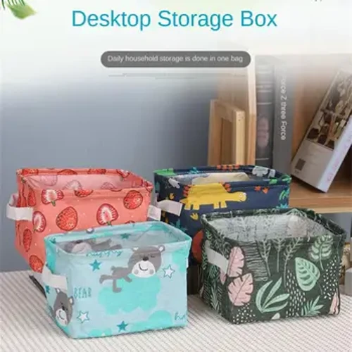 Khối Lập Phương Gấp Vải Giỏ Chứa Đồ Tủ Quần Áo Organizador Hộp Bảo Quản Quần Áo Văn Phòng Nhà Kệ Ban Tổ Chức Cho Đồ Chơi Trẻ Em Người Tổ Chức