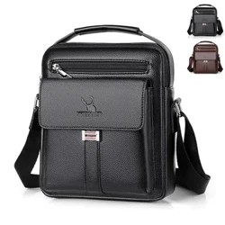 Borse a tracolla a tracolla in vera pelle da uomo Borsa a tracolla in pelle per uomo d'affari di moda Tote di alta qualità