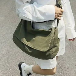 Sac messager Vintage pour femmes, sac à main en toile pour adolescentes, fourre-tout à bandoulière décontracté, nouveaux sacs à main à bandoulière pour femmes 2024 améliorer