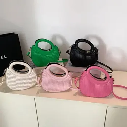 Thời Trang Nữ Túi Đeo Vai Sát Nách Thiết Kế Túi Sát Nách Túi Xếp Ly Yên Ngựa Túi Màu Túi Ví Cầm Tay