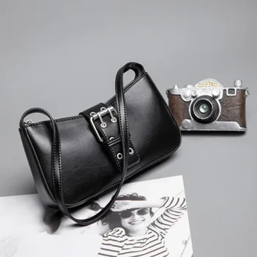 Endokarky “Niche Lock Baguette Bag” Bm Deri Çelekli goltuk sumkasy 2024 Täze egin sumkasy Jübi telefon sumkasy