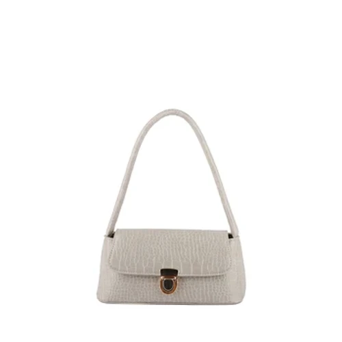 Pu One-Soulder Bag Krokodil Muster Moud Armpit Bag Héichwäerteg Feeling Handbag Baguette Bag