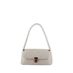Pu Bag Un-ysgwydd Patrwm Crocodeil Bag Ceseiliau Ffasiwn Gradd Uchel Teimlad Bag Bag Baguette