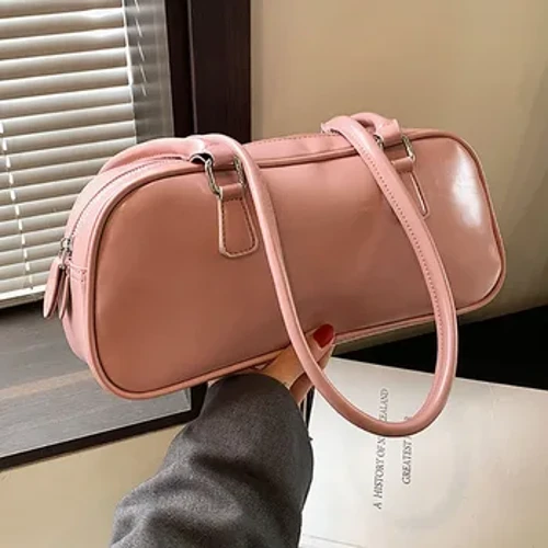 Sac Baguette à Texture avancée pour femmes de la minorité française, nouveau sac Baguette populaire assorti à l'épaule et aux aisselles, 2024