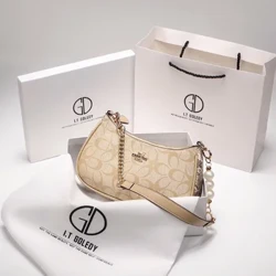 Borsa da donna Old Flower Light Luxury Ascella Baguette Estate Nuova Tote Borsa a tracolla Borsa Mahjong Borsa a tracolla piccola