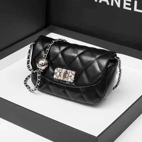 Borsa da donna temperamento Guangzhou marea nuova classica versatile borsa a catena lingge borsa a tracolla straniera Borse e borsetta Baguette
