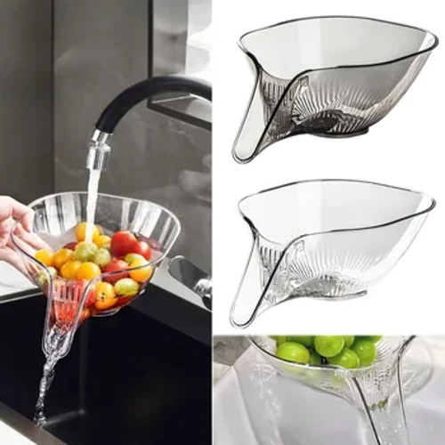 Multifunktionale Abtropfkörbe für den Haushalt, Gemüsebecken, Küche, Waschen, Obstteller, Reinigungsschüssel, Küchenzubehör