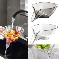 Ciseáin Drain Níocháin Ilfheidhmeacha Abhantrach Glasraí Tí Níochán Pláta Torthaí Glanadh Babhla Accessories Cistine
