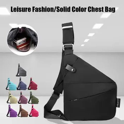 Mála Beaga Inaistrithe Iniompartha Póca Sábháilteachta Fóillíochta Taisteal Mála Gualainn Cófra na bhFear Málaí Allamuigh Backpack Frith-goid Mála Crossbody