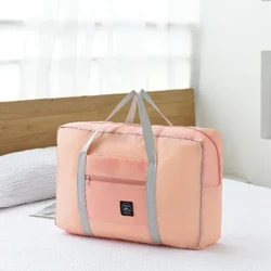 1Pc-Nâng Cấp Gấp Di Động Dung Tích Lớn Túi Bảo Quản Du Lịch Đa Năng Túi Hãng Hàng Không Di Chuyển Du Lịch