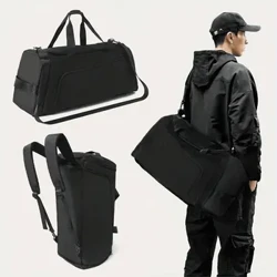 Bag Teithio Gwahaniad Sych A Gwlyb 1pc Unisex Cynhwysedd Mawr, Bag Ffitrwydd, Bag Chwaraeon, Yn Addas ar gyfer Teithio Awyr Agored, Taith Busnes