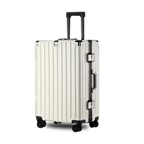 Issiq sotiladigan yuk uchun jim universal g'ildirak tortuvchi chamadon Yengil alyuminiy ramkali trolleybus qutisi Katta o'lchamli 20''24''30'' dyuym