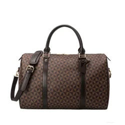 Pagpi-print ng Travel Handbag Fashion Pu Daily Travel Shoulder Bag Portable Large Capacity Luggage Bag Outdoor Carry