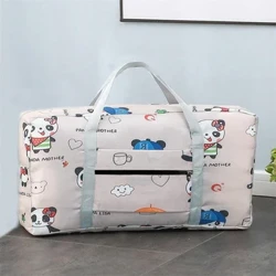 Sacs de voyage multi-fonctionnels pliants mode fourre-tout simple épaule bagage boîtier de chariot grande capacité sac de rangement portable
